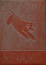 Nevada High School 1954 yearbook cover photo