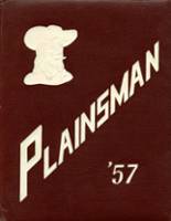 Laramie High School 1957 yearbook cover photo