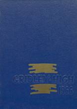 Gridley High School 1966 yearbook cover photo
