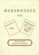 1963 Madison High School Yearbook from Rochester, New York cover image