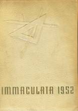 Immaculate Conception High School 1952 yearbook cover photo