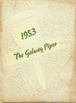 Galway Central High School 1953 yearbook cover photo