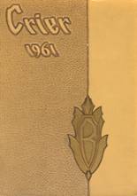 Boardman High School 1961 yearbook cover photo