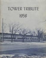 Tower City High School 1958 yearbook cover photo