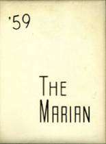 St. Mary's-Colgan High School 1959 yearbook cover photo