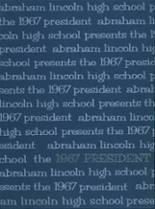 1967 Lincoln High School Yearbook from Denver, Colorado cover image