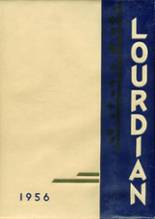 Lourdes High School 1956 yearbook cover photo