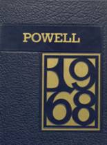 1968 Powell County High School Yearbook from Deer lodge, Montana cover image