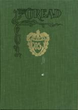 Burlington High School 1905 yearbook cover photo