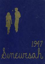 Pasco High School 1947 yearbook cover photo