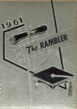 Riverside High School 1961 yearbook cover photo