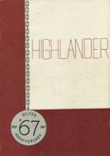 Dundee High School 1967 yearbook cover photo