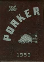 Arkansas High School 1953 yearbook cover photo