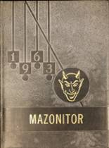 Mazon High School 1963 yearbook cover photo