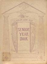 Greenville High School 1919 yearbook cover photo