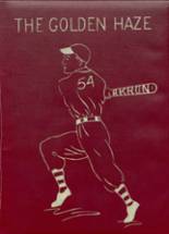 Akron High School 1954 yearbook cover photo