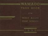 Central High School 1935 yearbook cover photo