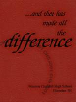 2001 Churchill High School Yearbook from Livonia, Michigan cover image