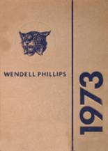 Wendell Phillips High School 1973 yearbook cover photo