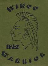 Wingo High School 1952 yearbook cover photo