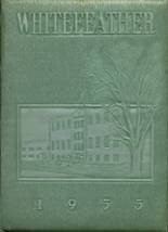 Buckland High School 1955 yearbook cover photo