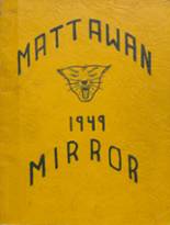 Mattawan High School 1949 yearbook cover photo