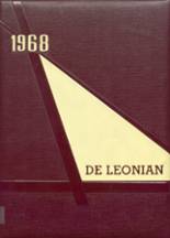 DeLeon High School 1968 yearbook cover photo