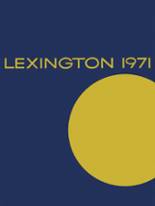 Lexington High School 1971 yearbook cover photo