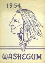 Bottineau High School 1954 yearbook cover photo
