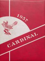Conway Springs High School 1957 yearbook cover photo