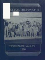 Tippecanoe Valley High School 1986 yearbook cover photo