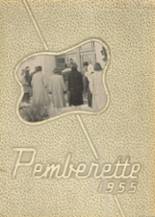 Pemberville High School 1955 yearbook cover photo