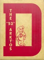 Delhi High School 1952 yearbook cover photo