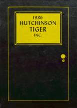 Hutchinson High School 1986 yearbook cover photo