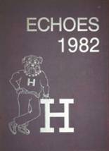 Hamburg High School 1982 yearbook cover photo