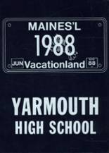 Yarmouth High School 1988 yearbook cover photo