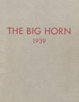Hardin High School 1939 yearbook cover photo