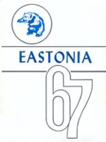 Easton High School 1967 yearbook cover photo