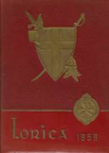 Cardinal Farley Military Academy 1959 yearbook cover photo