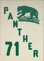 1971 Timber Lake High School Yearbook from Timber lake, South Dakota cover image