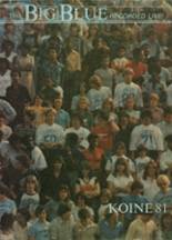 1981 Laurel Park High School Yearbook from Martinsville, Virginia cover image