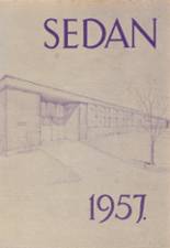 Hampden Academy 1957 yearbook cover photo