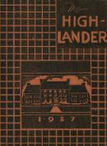 Grandview Heights High School 1937 yearbook cover photo