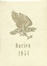 Darien High School 1951 yearbook cover photo