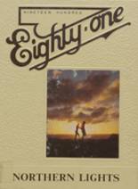 Valier High School 1981 yearbook cover photo