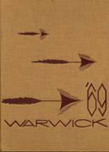 Warwick High School 1969 yearbook cover photo