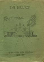 Petersham High School 1937 yearbook cover photo