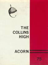 Collins High School 1975 yearbook cover photo
