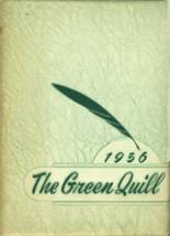 Wethersfield High School 1956 yearbook cover photo