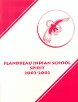 Flandreau Indian School 2003 yearbook cover photo